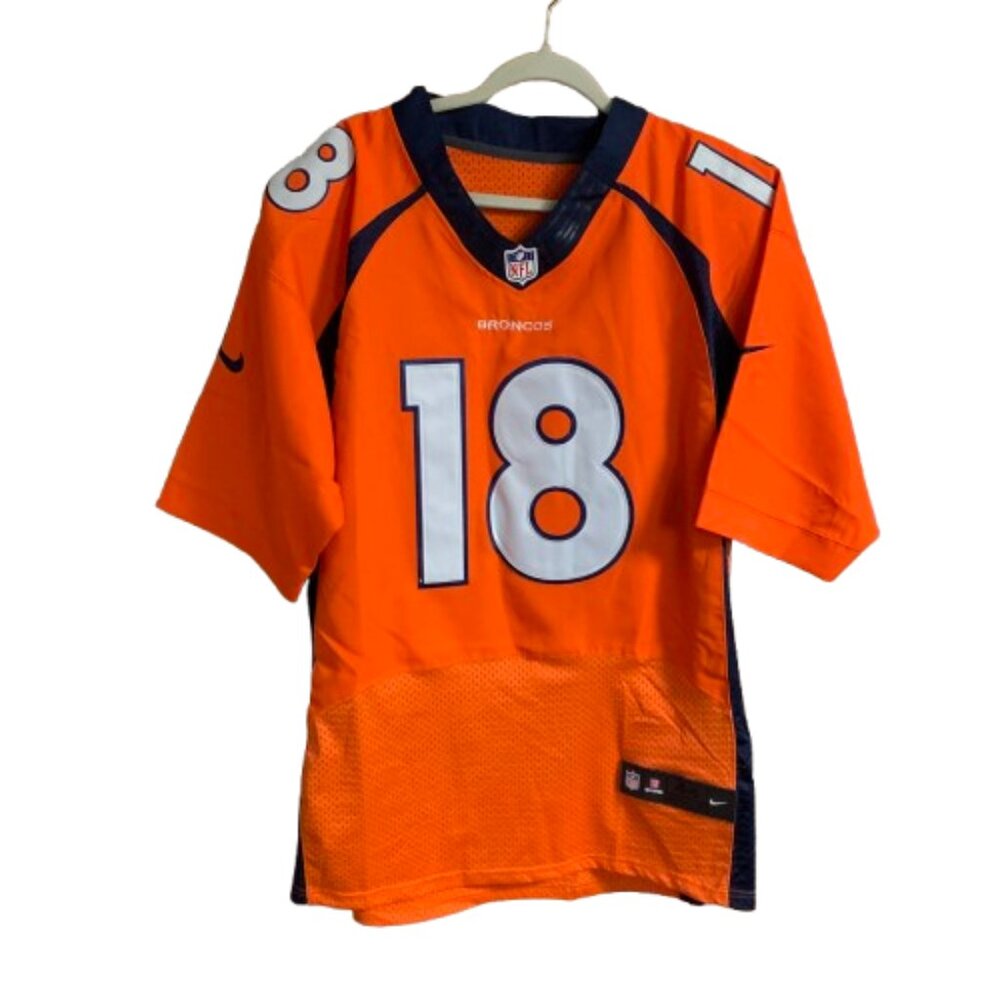 Peyton Manning Denver Broncos Nike On Field NFL Football Jersey Shirt 44